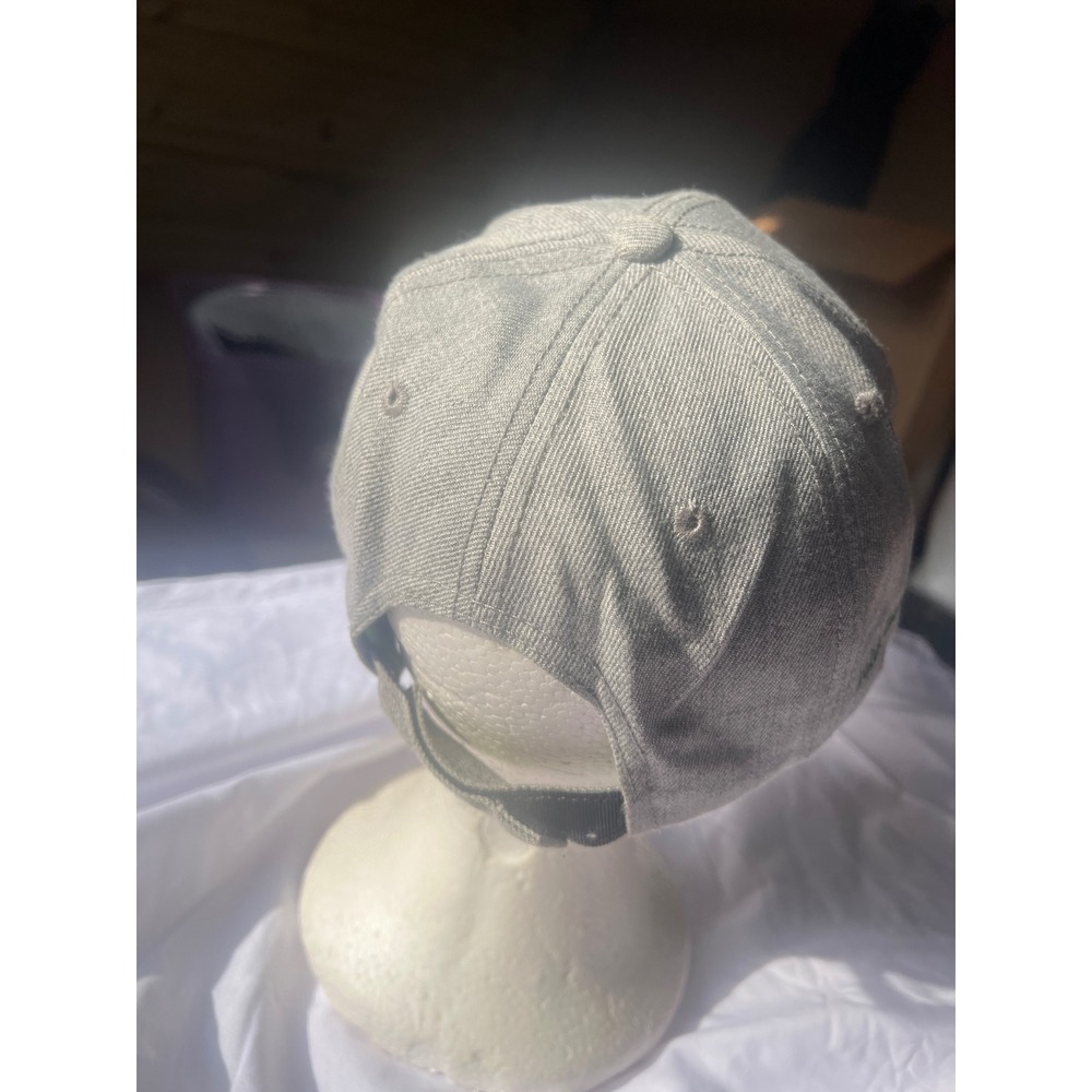 John Deere Baseball Cap Grey Embroidered Logo‎ Adjustable Outdoor Hat - Picture 3 of 4